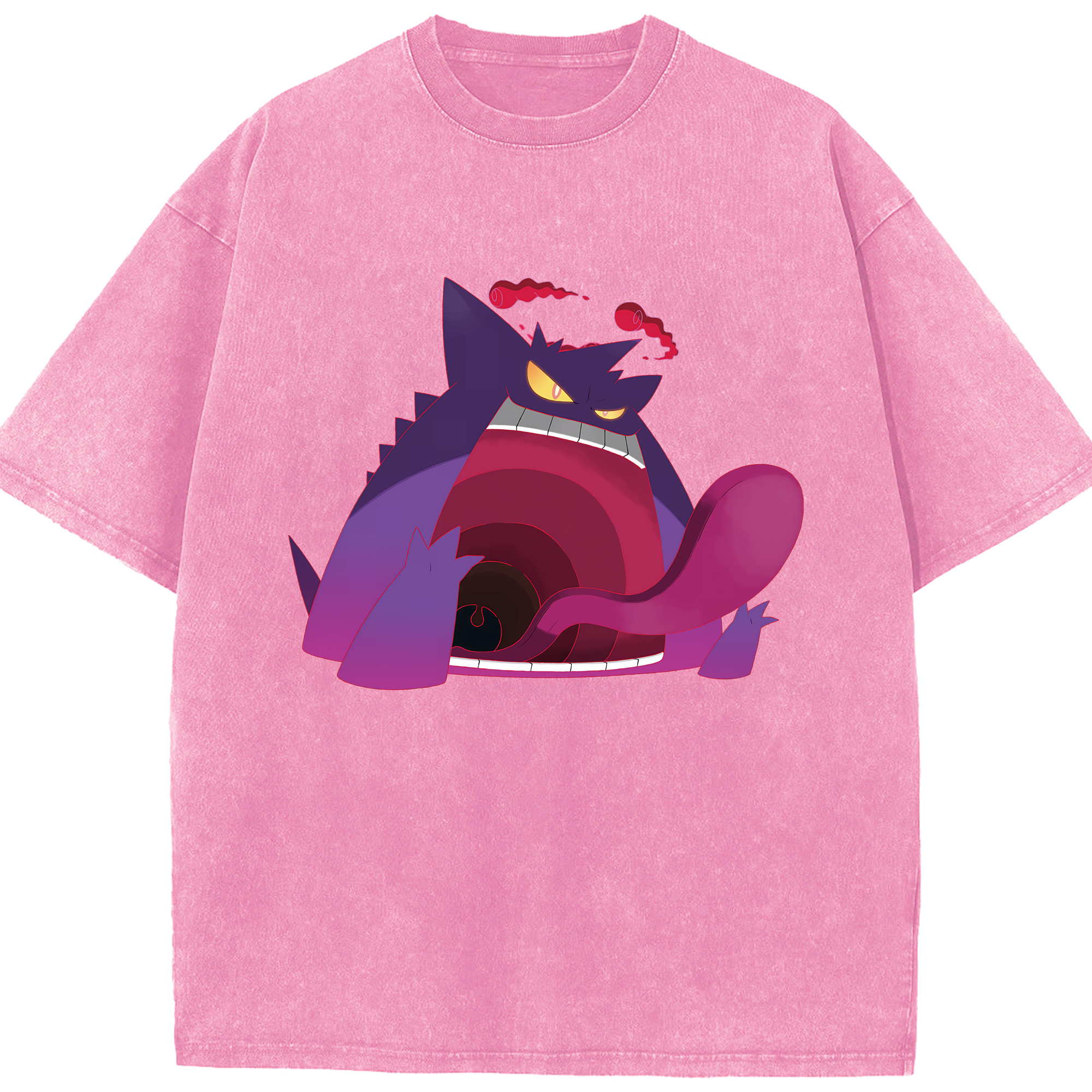 （画像用） ポケットモンスター Pokémon 綿100% ヴィンテージ風 半袖Tシャツ（フロントプリント）